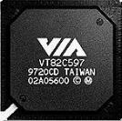 Chip VT82C597, uno de los dos que forman el chipset ''Apollo VP3''